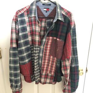 Tommy Hilfiger Plaid Button Up